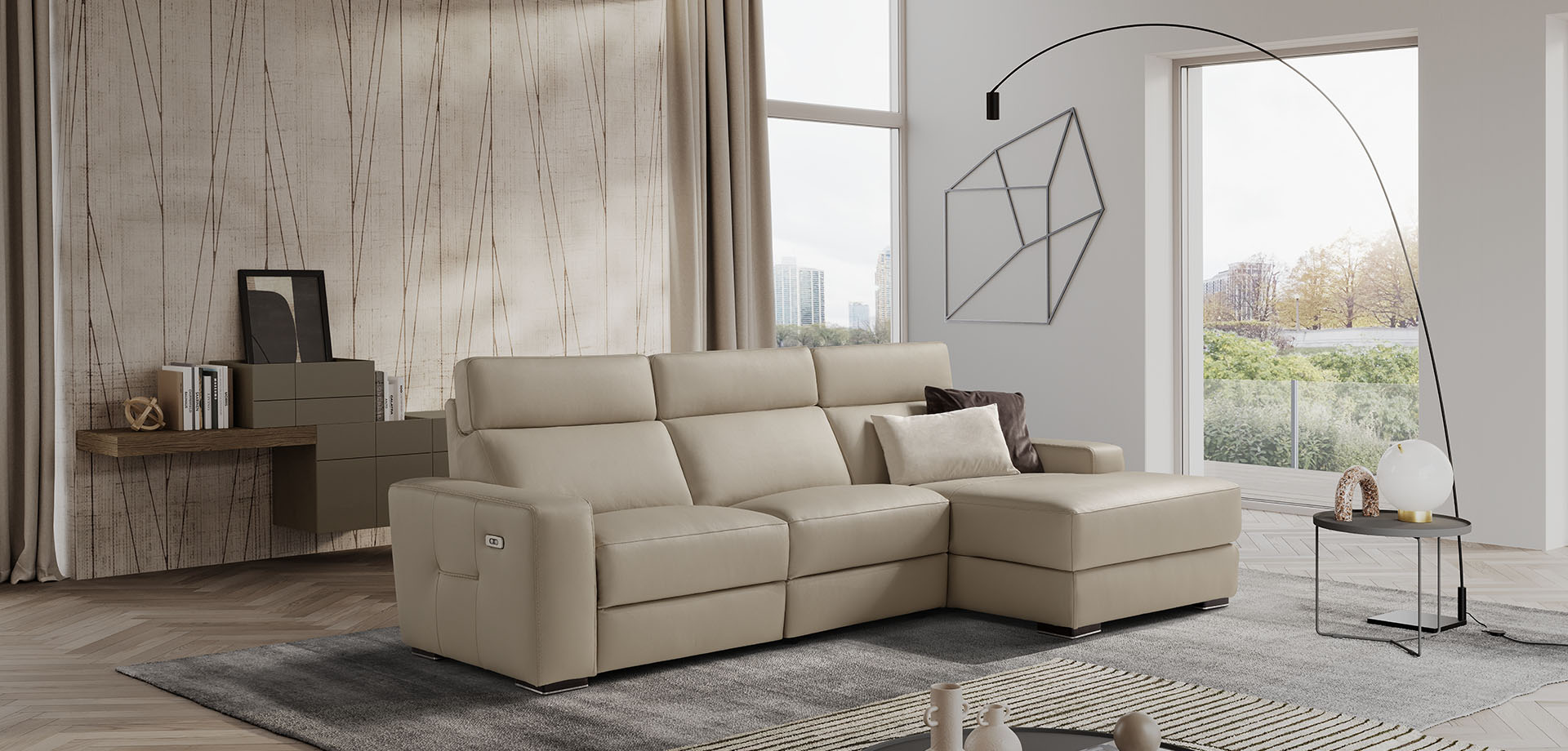 Stratus Leather Sofa Collection | Newtrend Concepts Italia - Image 3