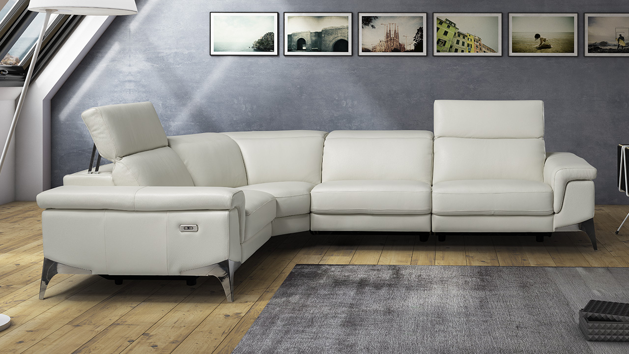 Sydney Leather Sofa Collection | Newtrend Concepts Italia