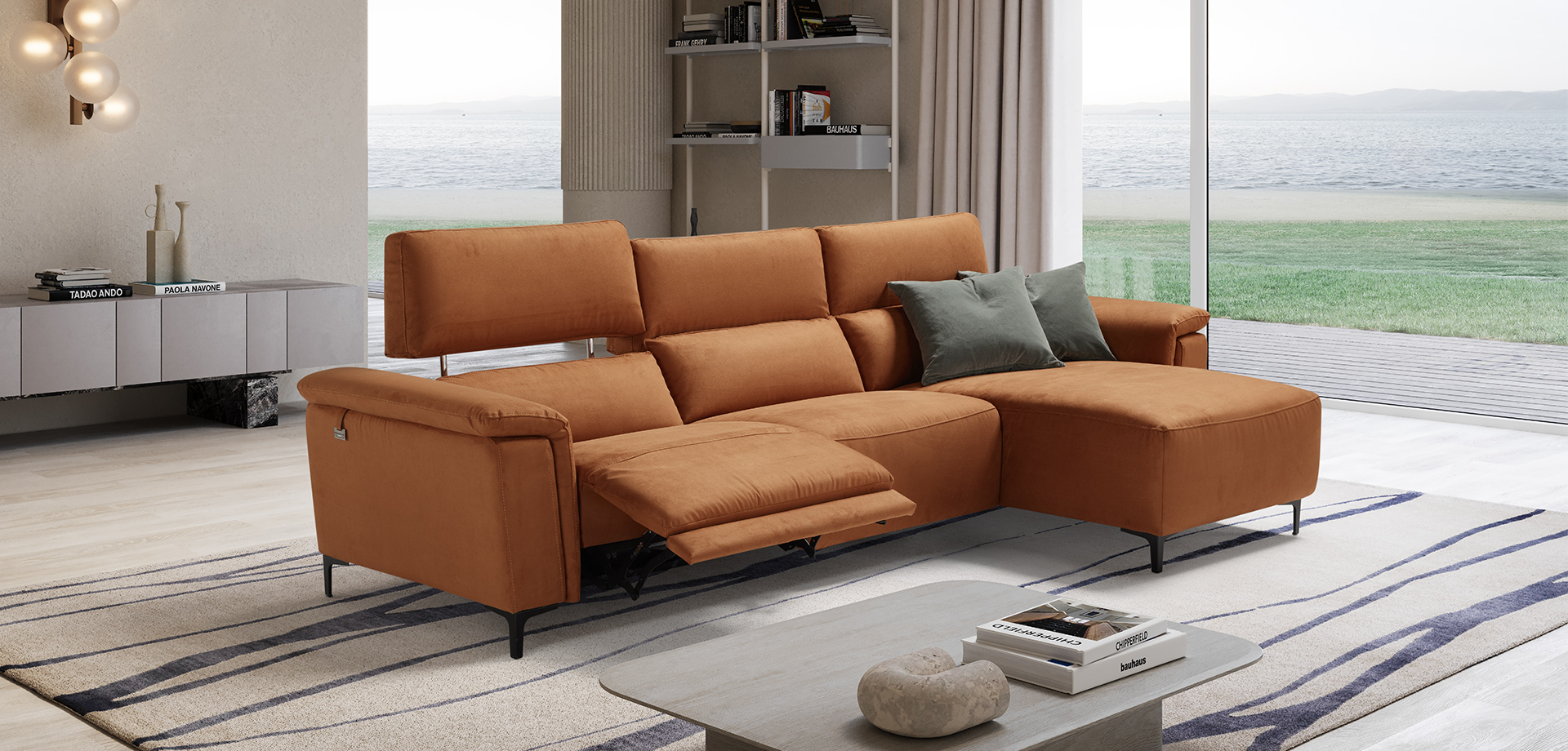 Tawney Leather Sofa Collection | Newtrend Concepts Italia