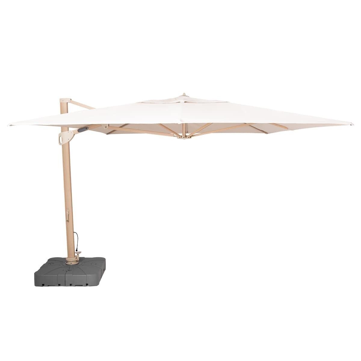 Homeflair - Artemis 3m x 4m Rectangular Rotating Cantilever Parasol
