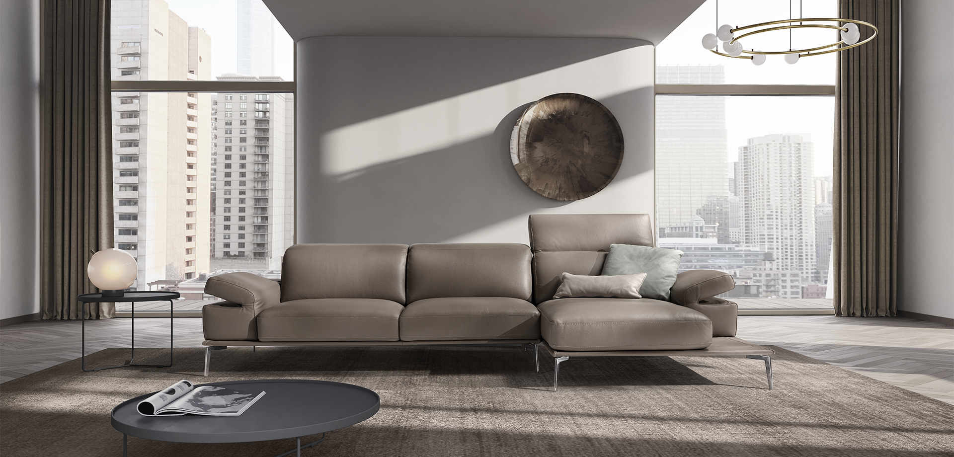 Obligation Leather Sofa Collection | Newtrend Concepts Italia