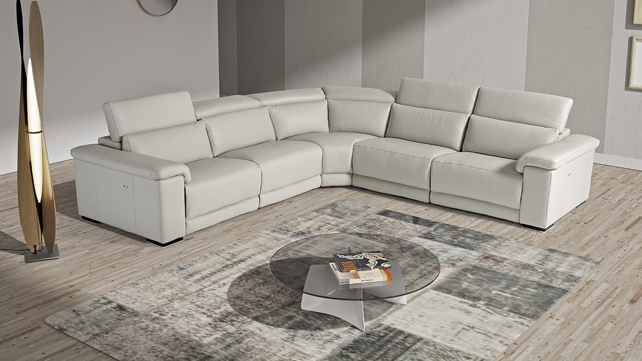 Modular Palinuro Leather Sofa Collection | Newtrend Concepts Italia - Image 3