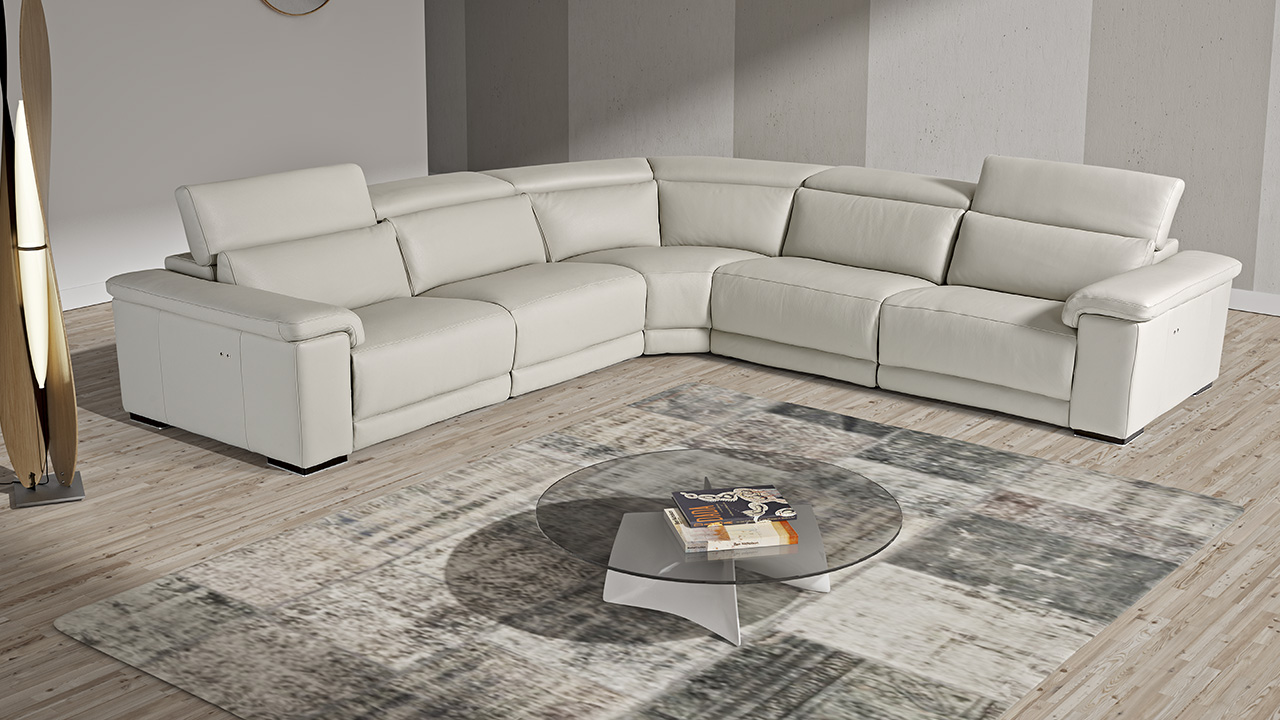 Modular Palinuro Leather Sofa Collection | Newtrend Concepts Italia - Image 4