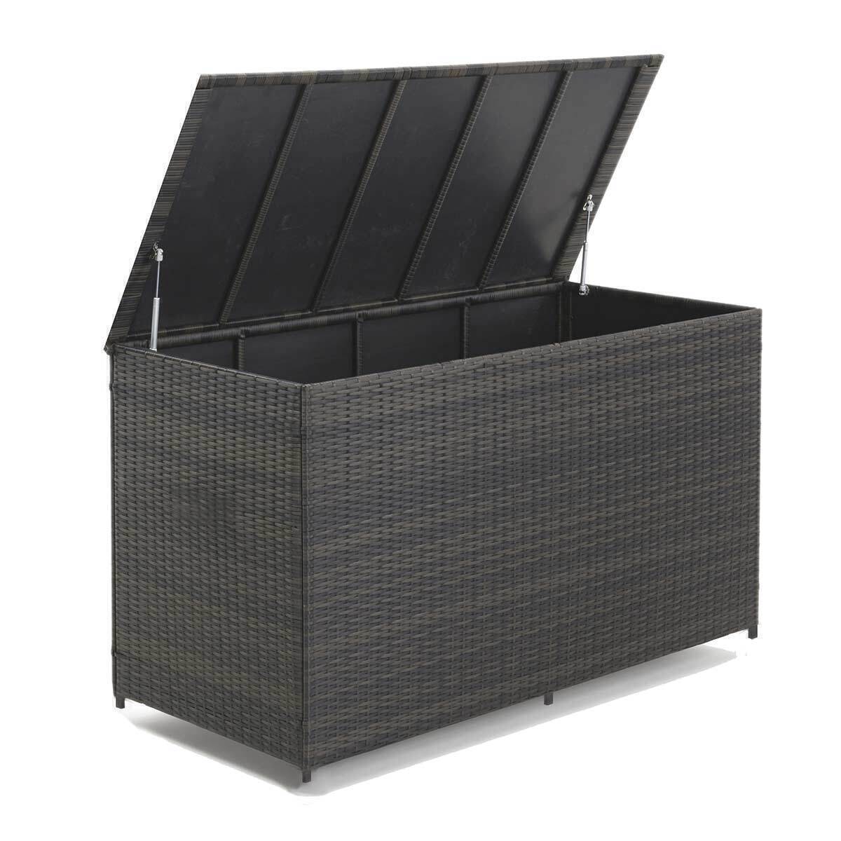 Homeflair - Rattan Storage Box - Brown - Image 6