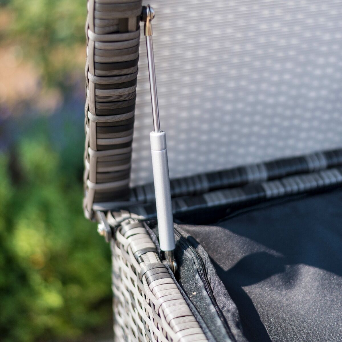 Homeflair - Rattan Storage Box - Brown - Image 9