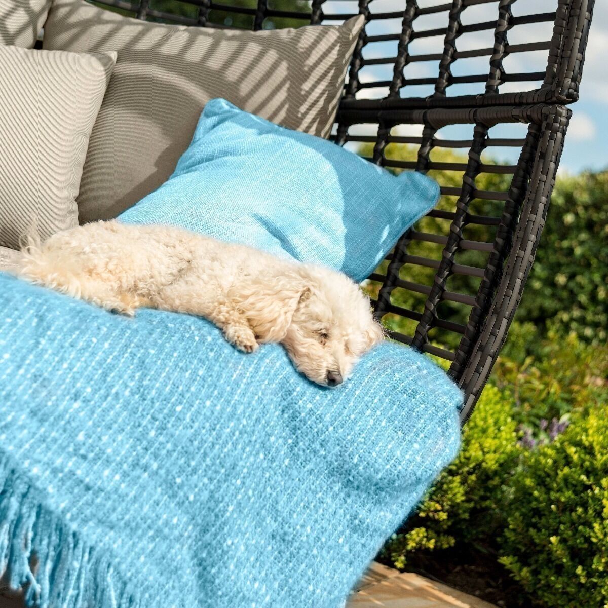 Homeflair - Riviera Rattan Pod Sofa - Image 4