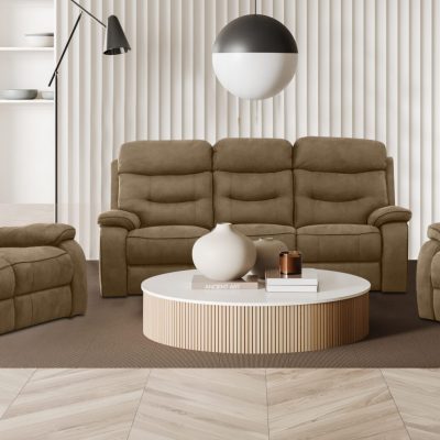 Gabrielle Fabric Recliner Sofa Collection | Exclusive