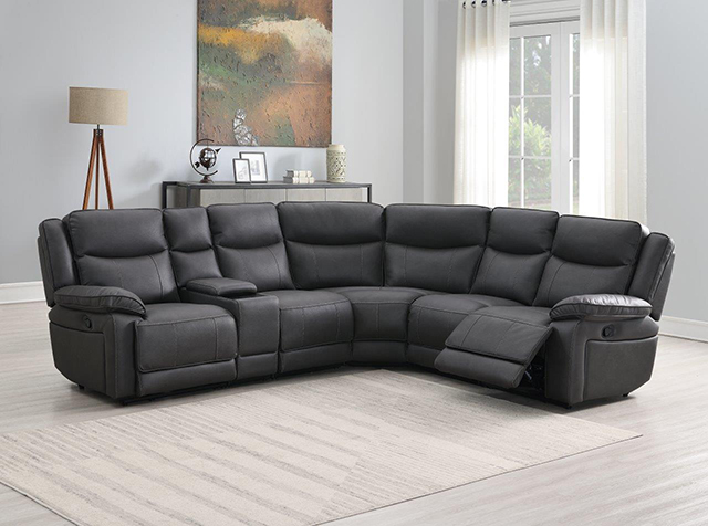 Torino Fabric Recliner Corner Sofa | Exclusive - Image 3