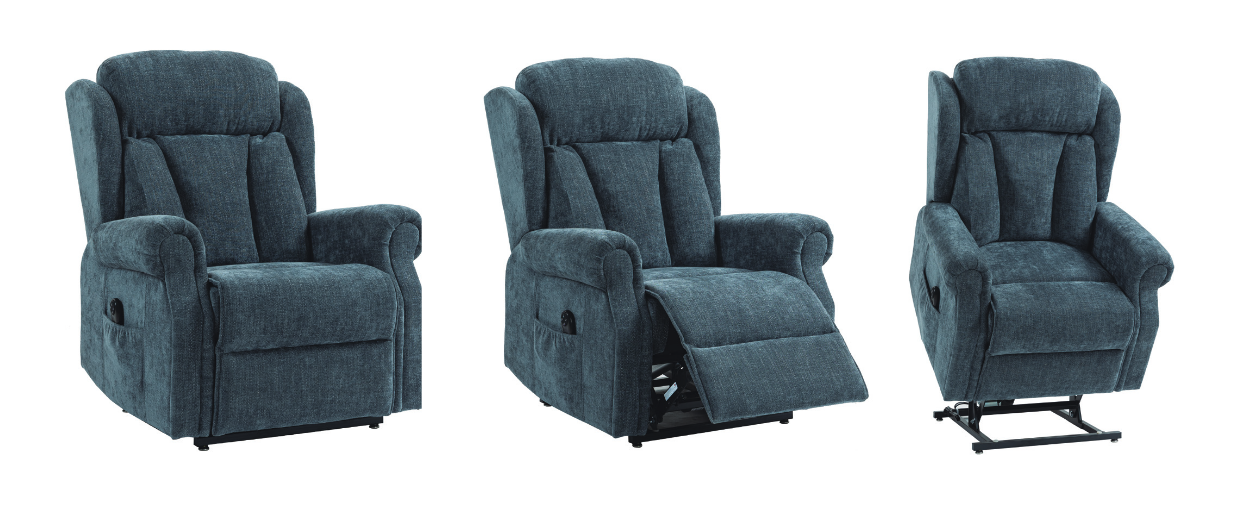 Mobility Lincoln Lift & Rise Dual Motor Electric Recliner Chair - Image 3