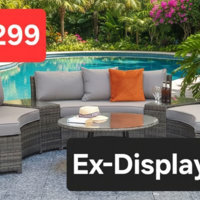 Ex-Display Juliet Rattan Corner Sofa Set | EXJUL