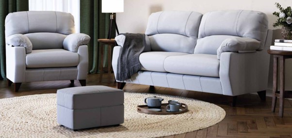 Austin Leather Sofa Collection | Buoyant Upholstery