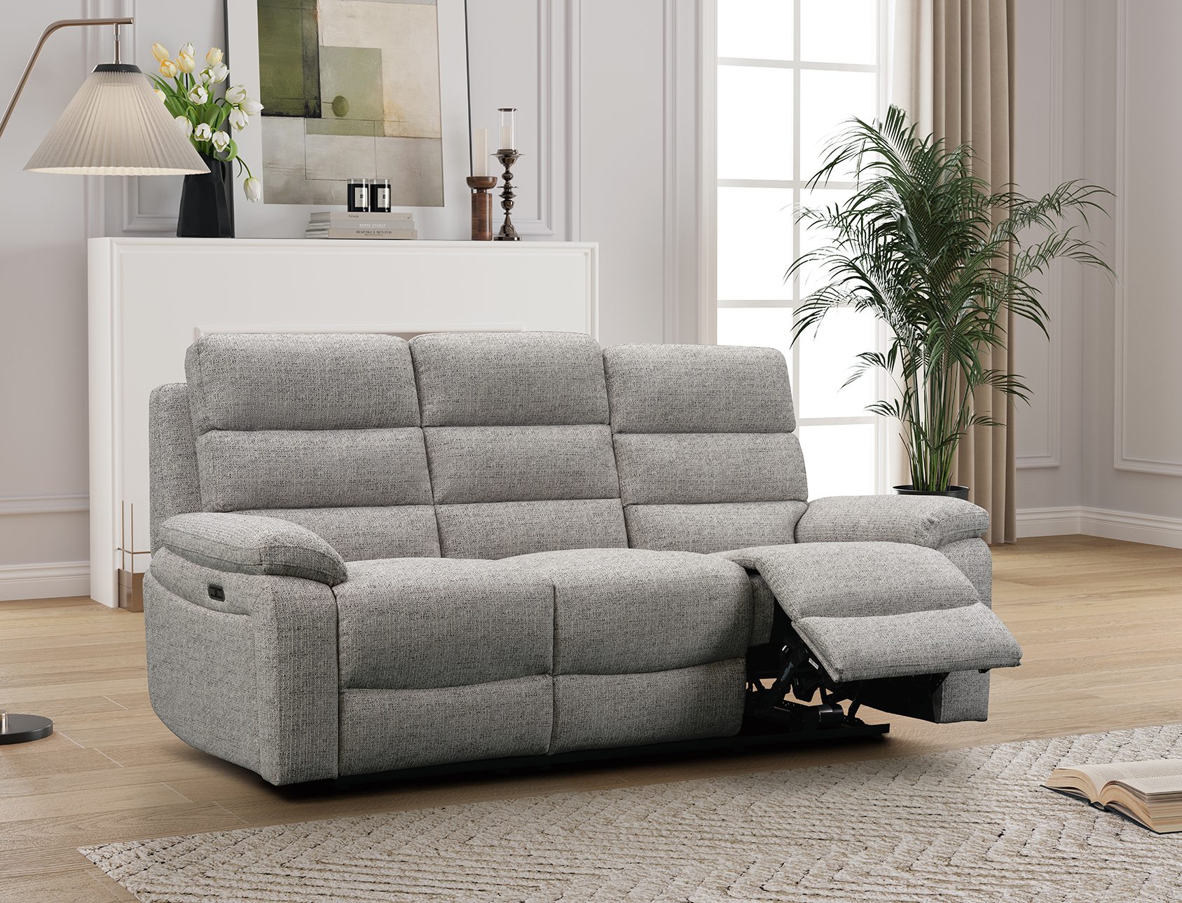 Douglas Fabric Electric Recliner Collection | Exclusive