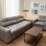 Ex-Display Alaska Semi-Aniline Grey Leather 4 Seater Sofa + Chair Set