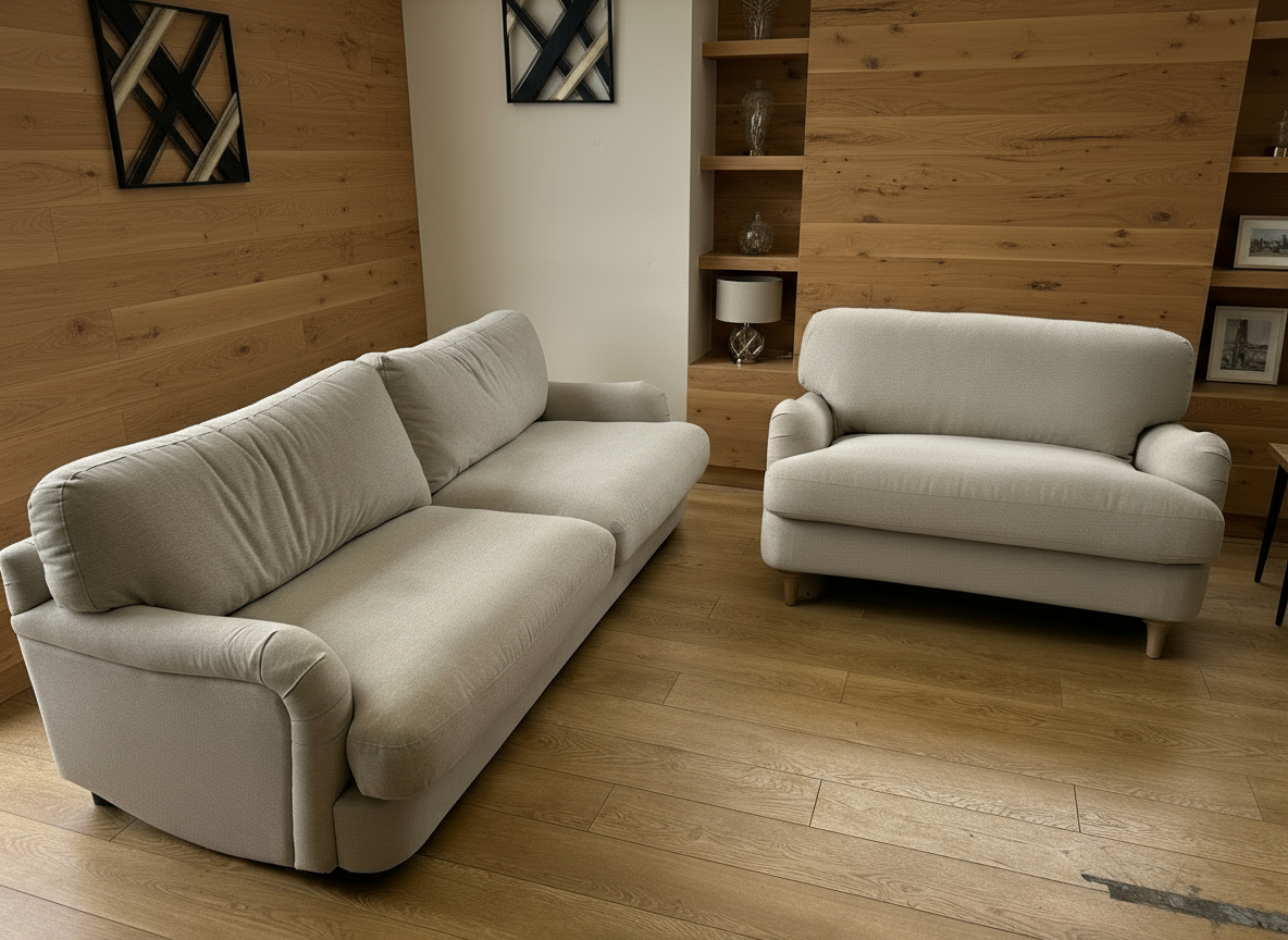 Ex-Display 3 Seater and Love Chair